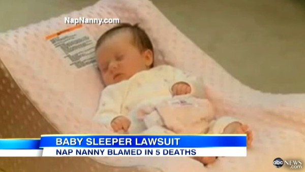 6 trẻ em tử vong do sử dụng ghế Nap Nanny